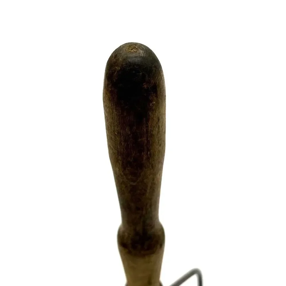 Vintage Wire Potato Masher Primitive Kitchen Tool Wood Handle Rustic Farmhouse
